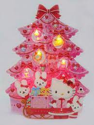 Check spelling or type a new query. Hello Kitty Pink Christmas Tree Lights Melody Pop Up Greeting Card Premium Christmas Greeting Card