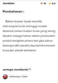 Bahan lunak, yaitu bahan yang memiliki sifat fisik empuk/lunak sehingga sangat mudah dibentuk. Sebutkan Jenis Bahan Pada Kerajinan Bahan Lunak Buatan Brainly Co Id
