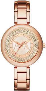 Buy armani exchange watches from official stockists like watches2u. Armani Exchange Julietta Women S Rose Gold Dial Stainless Steel Band Watch Ax4222 Price From Souq In Saudi Arabia Yaoota