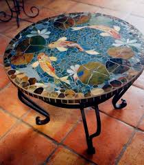 Paint the table top and the base in different but coordinating colors, like this before and after table makeover from celebrating everyday life. Glass Patio Tables Ideas On Foter