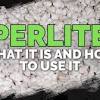 This is huge bag of vermiculite (4 cubic feet) that is a great supplement to plant media. 3