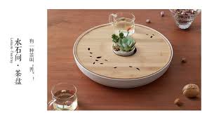179 橙舍创意竹制小号干泡盘茶道功夫茶具圆形茶海储水式托盘茶台茶盘 tmall com天猫 tea ceremony my tea