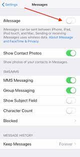 Run the settings app on your iphone, go to general > reset, and tap reset all content and settings. How To Enable Imessage On An Iphone In 5 Simple Steps