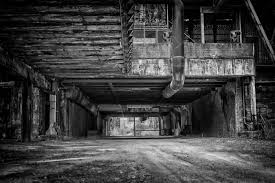 Black And White Building Background Abandoned Architecture Black And White Black And White Building Decay Empty Factory Indoor Black And White Wallpaper Grayscale Black And White Building