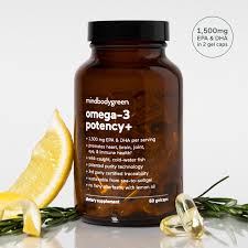 Omega-3 potency+ | Sustainably Sourced Fish Oil Supplement