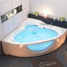 Badewell ag ist seit über 25 jahren ihr partner für hochwertige produkte für whirlpools und whirlwannen. Whirlpool Badewanne Eckwhirlpool Eckbadewanne Whirlwanne Eckwanne 2 Personen Ebay