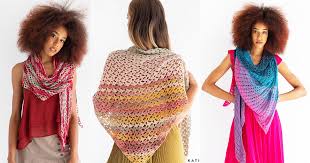 Patterns preceded by an asterisk (*) are in pdf format. Summer Scarves From Katia Jazz Up Your Wardrobe With 5 Free Patterns Yarnplaza Com For Knitting Crocheting