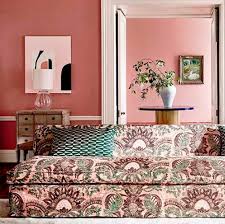 Many home decorating linen fabrics are blended with polyester or rayon to give it more body. Upholstery Fabric Pomegranate Print Zoffany For Curtains Damask Linen