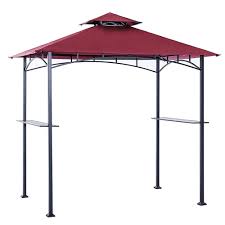 Every grill gazebo is a little different, though, so it is essential that you take the time necessary to to meet this need, i've reviewed 10 popular grill gazebos available today, including the sunjoy. Outdoor Heavy Duty Cast Iron Bbq Gazebo Canopy Tent Wrought Iron Grill Pavilion Buy Outdoor Bbq Gazebo Grill Gazebo Outdoor Garden Gazebo Product On Alibaba Com