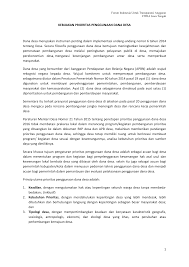 Contoh jawapan kbkk langkah malaysia untuk memajukan ekonomi negara. Prioritas Penggunaan Dana Desa