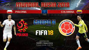 Colombia entonando su himno nacional. Mundial Rusia 2018 Polonia Vs Colombia Fifa 18 Youtube