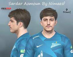 Pes 2020 mods and files, pes 2021 mods and files. Pes 2019 Sardar Azmoun Face By Nimaesf Pes Patch