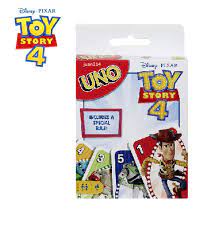 Disney Pixar Uno Toy Story 4 Card Game Disney Pixar Pixar Card Games