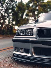 Artic Silver Bmw E36 M3 With Aftermarket Mods And Wheels Bmw Bmw E36 Dream Cars Bmw