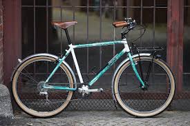 Dan Pleikes Probably Builds The Nicest Titanium Bikes In Germany That Doesn T Stop Him From Being The In 2020 Commuter Bike Style Vintage Mountain Bike Commuter Bike