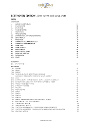 See more ideas about navy walls interior. Https Www Brilliantclassics Com Media 442464 94630 Beethoven Edition Liner Notes Sung Texts Download Pdf