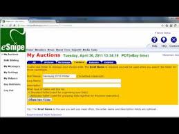 And let's say you told it to bid 4 seconds before the end. Auction Sniper 101 Esnipe Bid Groups Tutorial Youtube
