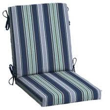 Fbts prime outdoor chair cushions (set of 2) 16x17 inch patio chair cushions navy and white stripe square chair pads for outdoor patio furniture garden home office. 1 Striped Patio Furniture Cushions You Ll Love In 2021 Wayfair