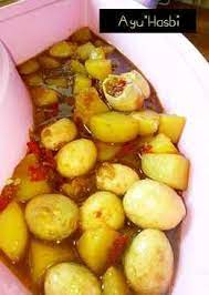 Semur Telur Kentang Food Vegetables Potatoes