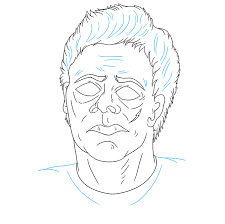Michael myers is a fictional character from the halloween series of slasher films. How To Draw Michael Myers From Halloween Really Easy Drawing Tutorial