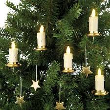 Luminara Christmas Tree Candle Set Of 6 Candles 6 Foot Light Strand Luminara Http Www Amazon C Christmas Tree Candles Christmas Candlesticks Holiday Lights