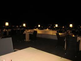 On pravda street, in the northern suburbs, heavy winds caused the roof of a building to collapse onto the street, with debris landing on cars. The Top Roof Asmani Restaurant At Night Time Picture Of Akra Antalya Tripadvisor