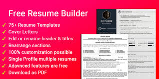 Get text recommendations as you are typing your resume out! Free Resume Builder Cv Maker Templates Pdf Formats Apk For Android Download