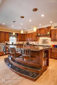 This Kitchen Island Doubles As A Kitchen Prep Area And Entertainment Space Jchuffman Cabinetry Kitch Kitchen Appliances Design Kitchen Prep Area Cabinetry