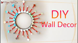 Pinterest diy crafts home decor. Diy Mirror Wall Decor Diy Decoration Ideas For Teenagers Diy Home Projects Diy Crafts Youtube