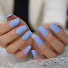 1258 x 1258 jpeg 990 кб. Amazon Com Baby Blue Coffin Press On Nails Medium Long False Nail Tips 20 Pcs Full Cover Fake Nails Beauty