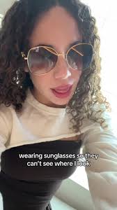 Wearing Sunglass So People Cant See My Eyes