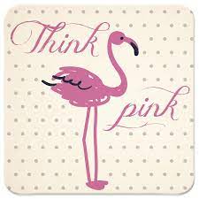 Think how jealous you're friends will be when you tell them you got your pink flamingo on aliexpress. Untersetzer Think Pink Jetzt Online Kaufen Schneller Versand