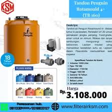 Merek ini sudah banyak dipercaya oleh masyarakat karena. Jual Tangki Air Penguin R4 Tb 160 Cv Karyana Sukses Mandiri Ksm Globalindo Sidoarjo Jawa Timur Indotrading