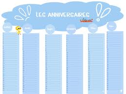 Je veux trouver un beau calendrier et bien noté pas cher ici calendrier anniversaire à imprimer. Calendrier Perpetuel Des Anniversaires Baby Note