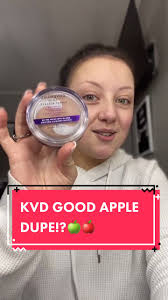 KVD good apple dupe?!?!?🍏🍎 #kvdbeauty #kvdfoundation #goodapplefound...