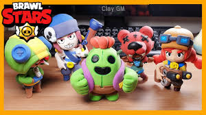 Upon activating his super, surge will upgrade himself for different and stronger attacks. Brawl Stars Clay Art Spike Clay Tutorial Youtube