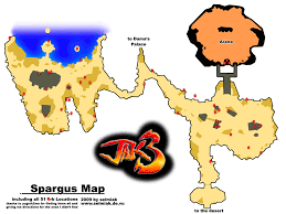 With jak in prison, it falls to tiny daxter to save haven city from a bug invasion. Jak And Daxter Collection Spargus Map Map For Playstation 3 By Anarcho Selmiak Gamefaqs