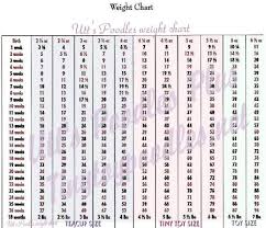 Poodle Growth Chart Weight Best Picture Of Chart Anyimage Org