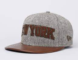 New York Knicks Leather Tweed 59fifty Fitted Baseball Cap By New Era X Nba Fitted Baseball Caps Baseball Cap Yankees Fitted Hat