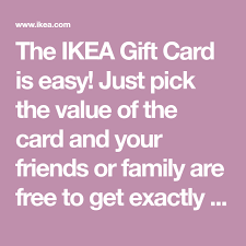 Ikea Gift Cards Ikea Gift Card Ikea Gifts Gift Card