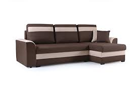 Mb Moebel Kleines Ecksofa Sofa Eckcouch Mit Schlaffunktion Und Zwei Bettkasten Ottomane L Form Schlafsofa Bettsofa Polsterecke Wohnlandschaft Zeno Braun Ecksofa Rechts Moebel Suchmaschine Ladendirekt De