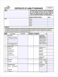 Fill online, printable, fillable, blank certificate of liability insurance form. Certificate Of Garage Insurance Sample Insurance