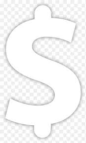 Made products starting at $1. Dollar Sign White Black Black Dollar Sign Text Black Png Pngegg