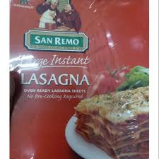 Be the first to review san remo instant lasagna 250g click here to cancel reply. San Remo Large Instant Lasagna Shopee Philippines