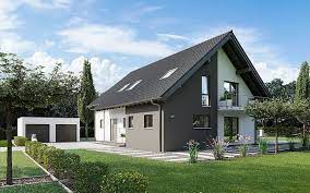 kern haus zweifamilienhaus extend eingangsseite zweifamilienhaus familien haus kern haus