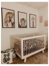 Modern Neutral Safari Nursery Gender Neutral Safari Nursery Genderneutralsafarinursery Safari Baby Room Baby Safari Nursery Safari Nursery Boy