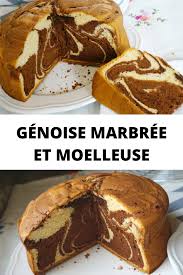 Genoise Marbree Et Moelleuse En 2020 Recette Patisserie Facile Gateau Marbre Moelleux Recette Dessert