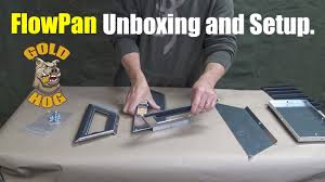 Flowpan Gold Pan Unboxing And Setup Youtube