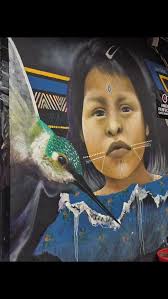 Arte urbano. La Candelaria. Bogotá. Colombia