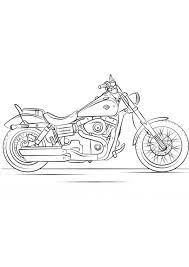 These alphabet coloring sheets will help little ones identify uppercase and lowercase versions of each letter. Coloring Pages Harley Davidson Coloring Page